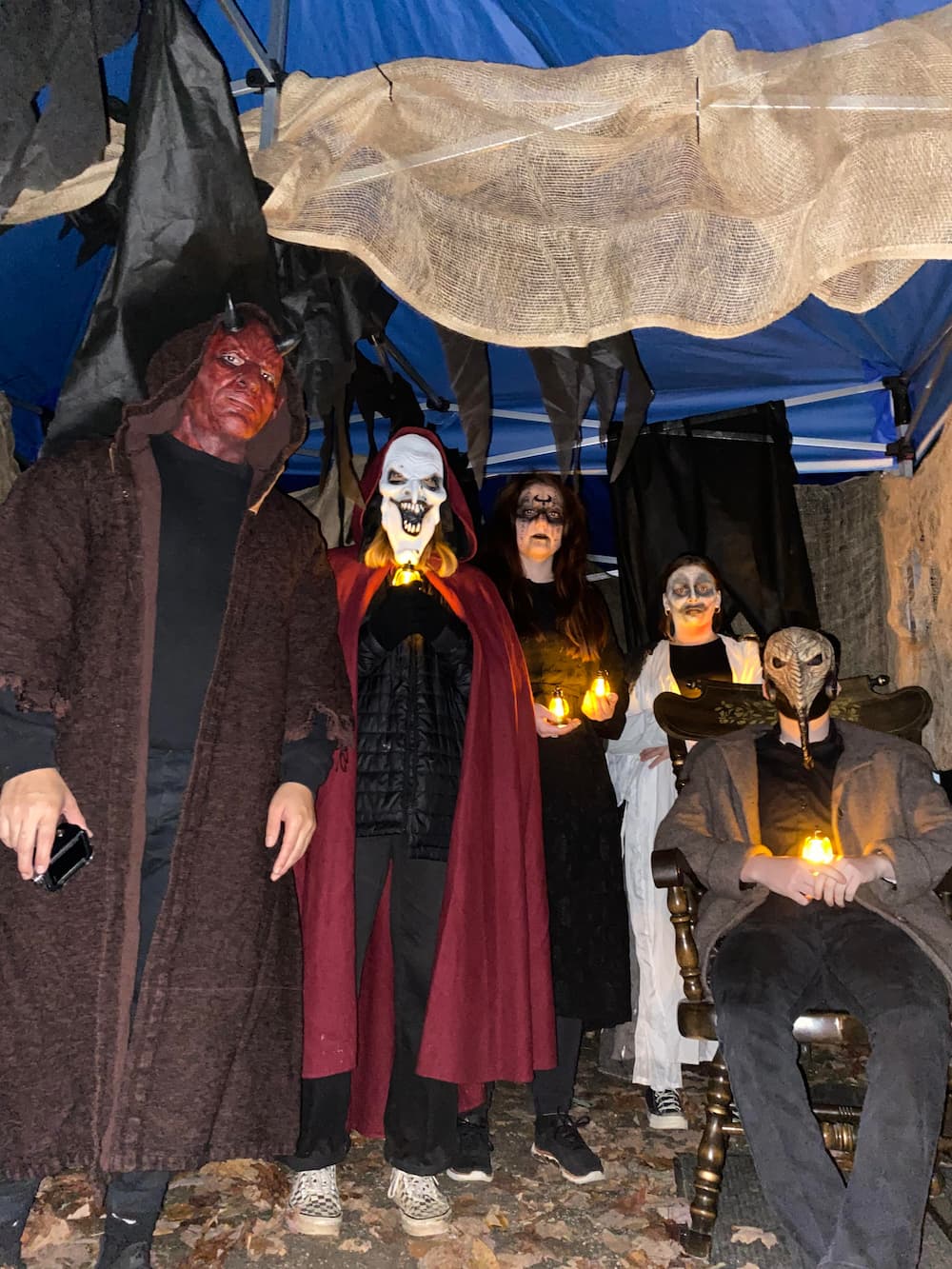 Halloween à la maison des jeunes Azimut Nord de Sherbrooke